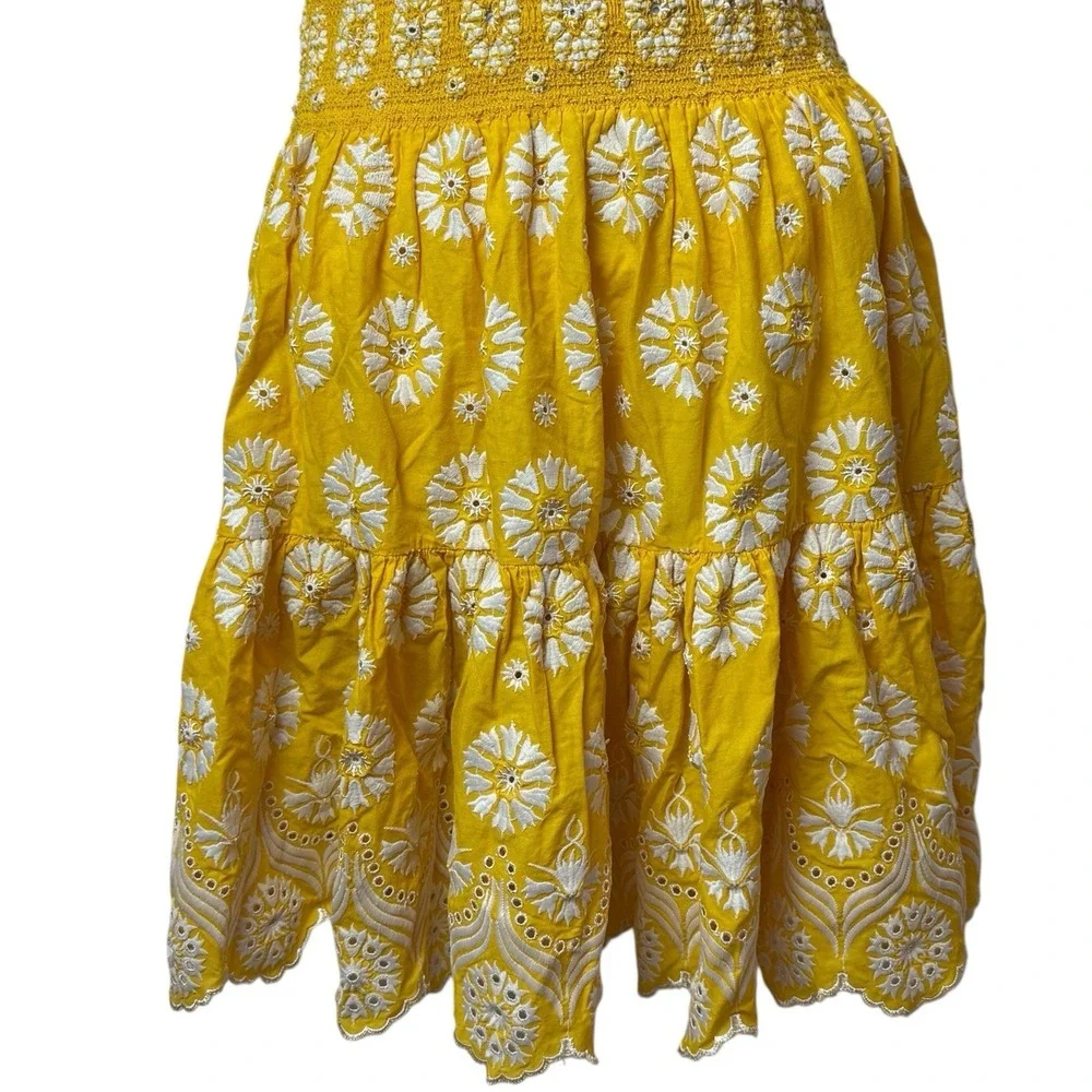 Tory Burch Floral Embroidered Mini Summer Dress Special Occasion‎ Garden 2